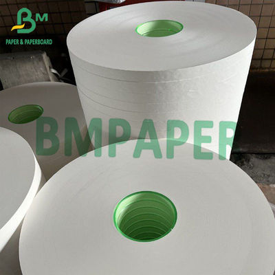 28gsm Food Wrapping Paper , Food Grade Straw Wrapping Paper Roll 22mm 24mm 28mm