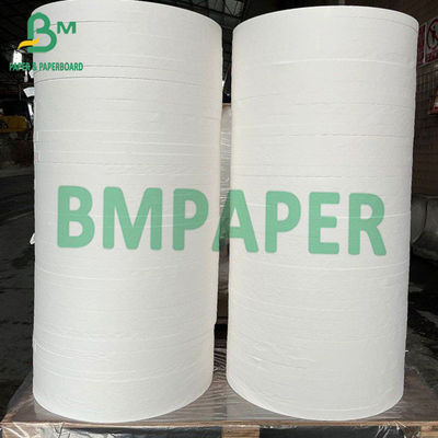 28gsm Food Wrapping Paper , Food Grade Straw Wrapping Paper Roll 22mm 24mm 28mm