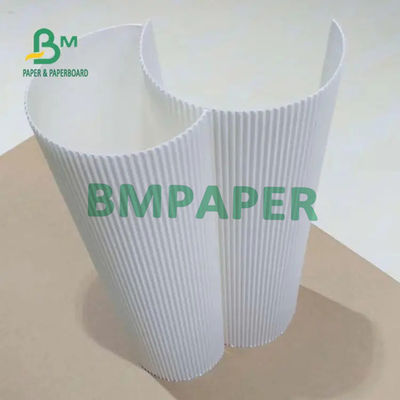 2 Layers White Corrugated Board E Flute F Flute 1mm 1.2mm 1.5mm 1.6mm Thick