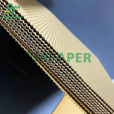 Flute Corrugated Cardboard Sheets 1mm - 2mm Thickness For Food Packaging Box