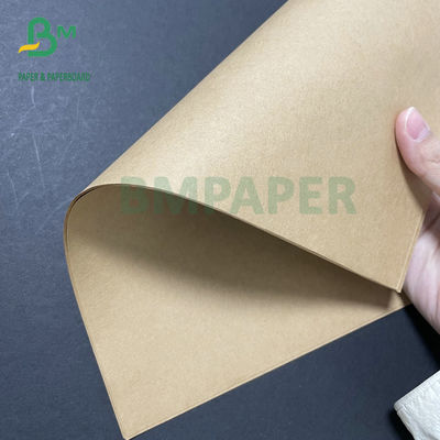 Brown Color Semi Extensible Sack Kraft Paper Roll 97CM Width 70g 75g 80g