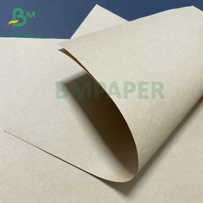 Brown Color Semi Extensible Sack Kraft Paper Roll 97CM Width 70g 75g 80g