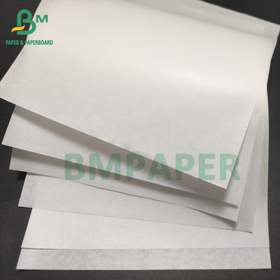 Food Grade White MG Kraft Paper Roll 30gsm - 50gsm  For Food Packaging