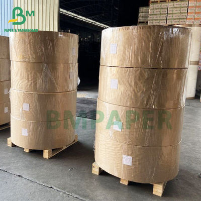 Food Grade White MG Kraft Paper Roll 30gsm - 50gsm  For Food Packaging