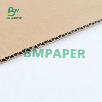 5ply Fluting Corrugated Cardboard Sheets Double Wall 4.5mm Thick