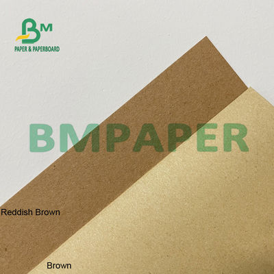 Virgin Reddish Brown Kraft Wrapping Paper Roll For Custom Wrapping Boxes