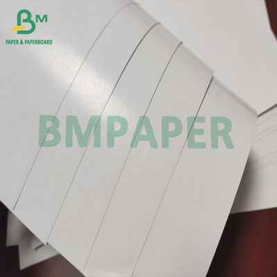High Gloss White Adhesive Sticker Paper Printable With Excellent Tensile Strength