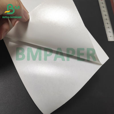 High Gloss White Adhesive Sticker Paper Printable With Excellent Tensile Strength