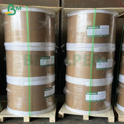 White Coating Thermal Paper Jumbo Rolls , Pos Receipt Paper 48gsm - 70gsm
