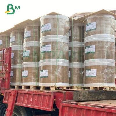 White Coating Thermal Paper Jumbo Rolls , Pos Receipt Paper 48gsm - 70gsm