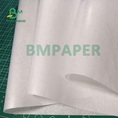 Food Grade MG White Kraft Paper Sheets 40gsm 50gsm For Sugar Package 600mm