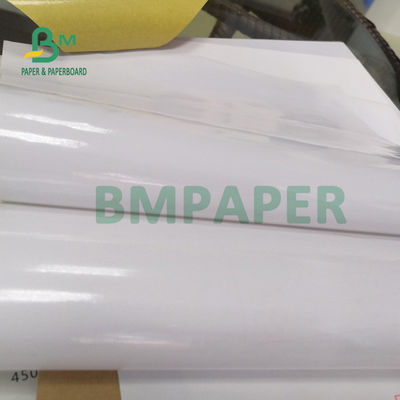 40gsm + 10g PE Coated Paper Sheet Waterproof For Sugar Sachet Food Safe 70cm