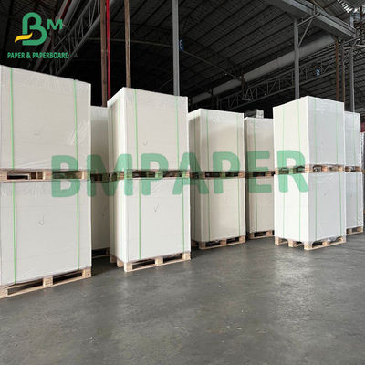 Single PE Coated Cup Stock Paper , Brown Kraft Paper 70g + 15g PE Food Grade