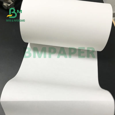 Smooth Surface White Thermal Paper Roll 77gsm 80gsm For Logistics Label