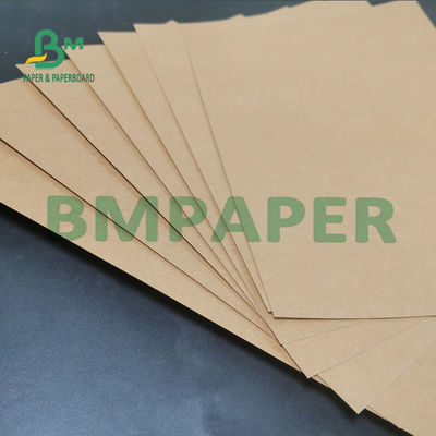 Food Grade Brown Kraft Wrapping Paper Roll 300g + 15g PE Coating For Packaging