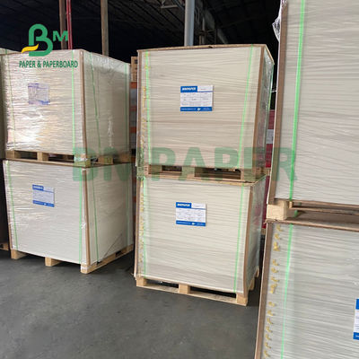 325gsm Uniform White Coated Kraft Back Paper For Packing Bread 70 X 100cm
