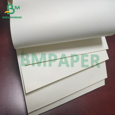 Uncoated Cream Shade Woodfree Printing Paper 100gsm High Opacity