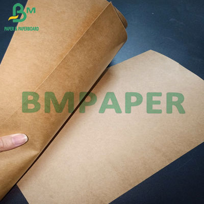 140g + 15g One Side PE Coating Food Grade Brown Kraft Papel For Food Packing