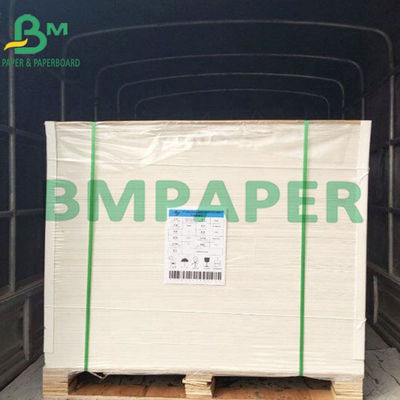 Non Toxic Freezer Paper Roll One Side Coated White Kraft Paper With Brown Back