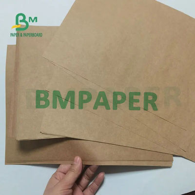 High Strength Dark Brown Kraft Paper Sheets 80gsm 90gsm For Delivery Bag