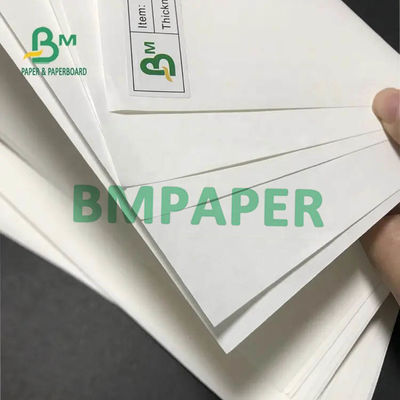 Virgin Bleached White Sack Kraft Paper 80g 95g 100g For Packing 100cm X 125cm