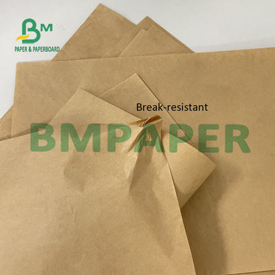 80g 90g Brown Sack Craft Paper For Break Resistant Bags Cement Bag