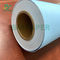 80gsm One Side Blue CAD Plotter Paper For Engineering 610mm X 150m