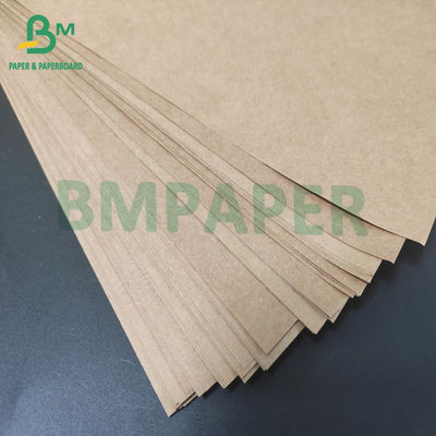 High Porosity Sack Kraft Paper 80gsm Brown Color For Cement Bags