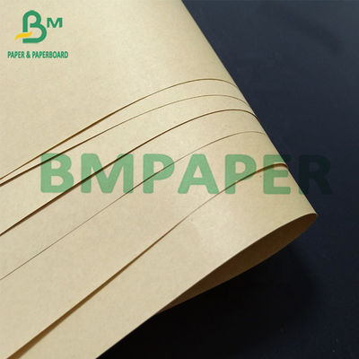 80g Brown Kraft Sack Paper , High Elasticity Cement Bag Paper For Industry