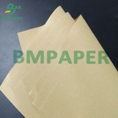 80g Brown Kraft Sack Paper , High Elasticity Cement Bag Paper For Industry