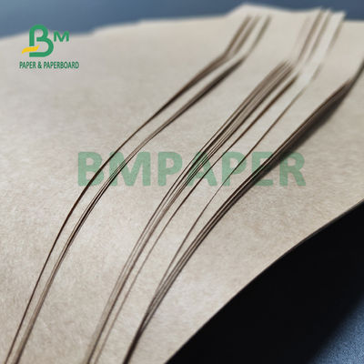 Virgin Pulp Brown Sack Kraft Paper 90gsm For Tote Bag Tear Resistant 70 X 100cm