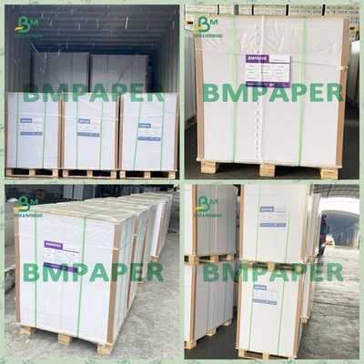 70 GSM High Bright White Woodfree Paper Sheet For Industrial Printing