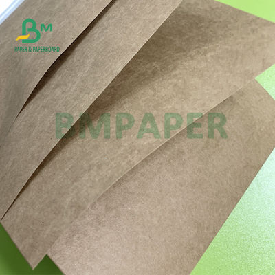 127g 160g Brown Kraft Paper Sheets For Take Out Boxes Tear-Resistance