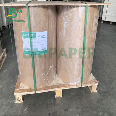 300gsm Food Safe Brown Kraft Paperboard High Toughness 31'' 35&quot;