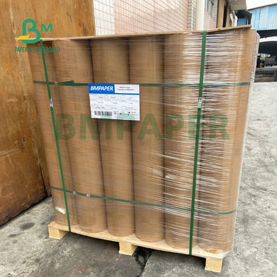 300gsm Dark Brown Kraft Paper Rolls No-Tearing Virgin Wood Pulp