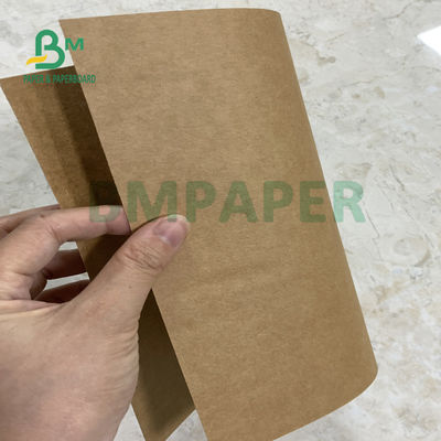 300gsm Dark Brown Kraft Paper Rolls No-Tearing Virgin Wood Pulp