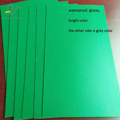 1.2mm Green Lacquered Top Grey Back Paperboard For File Folders