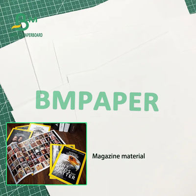 Harmless C2S Glossy Paper C1S Cardboard 115gsm 130gsm Art Paper Sheets 79cm X 109cm