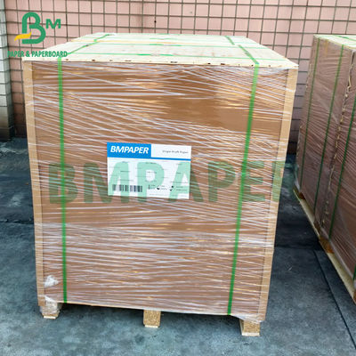 Heavy Duty Bag Kraft Paper 80gsm 90gsm High Strength Virgin Kraft Paper