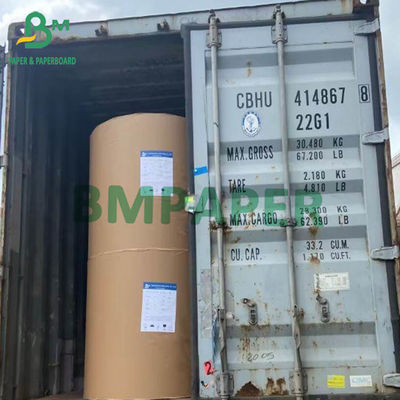 Extensible Brown Kraft Paper Rolls For Rice Sack Kraft 70g 80g 85g 100g 120g