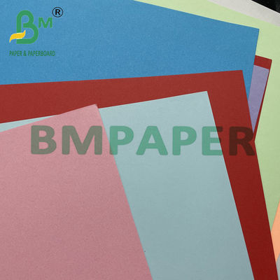 70g 80g 1350mm Red Color Uncoated Bristol Paper For Sticky Notes
