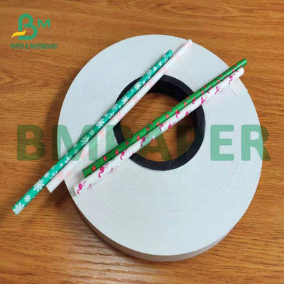 White Straw Wrapping Food Grade Kraft Paper 24gsm 28gsm Packaging Craft Papel