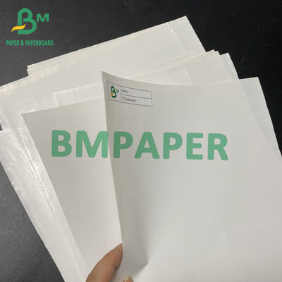 65gsm 70gsm 75gsm White Beer Lable Paper For Offset Printing 49cm 68cm 75cm