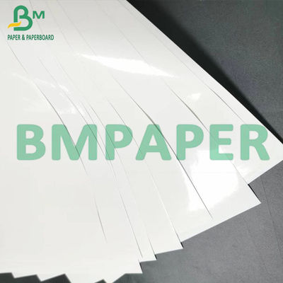 80g 90g White Wet Strength Paper Bleached Beer Bottle Labels Papel In Sheets