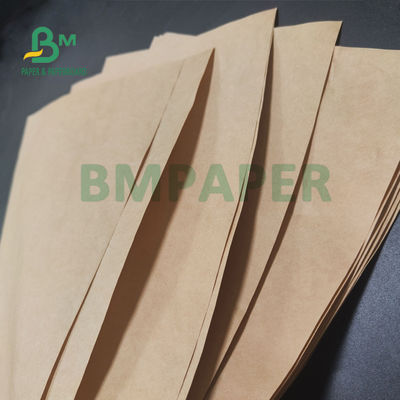 70 - 120gsm Brown Extensible Bag Paper For Chemical Packaging 50kg 79 x 109cm