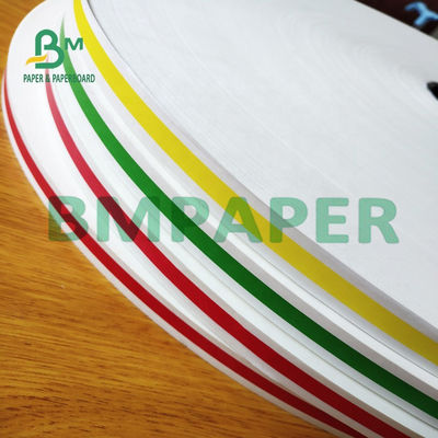 60GSM 120GSM Food Grade Virgin Pulp White Kraft Straw Paper For Disposable Straws