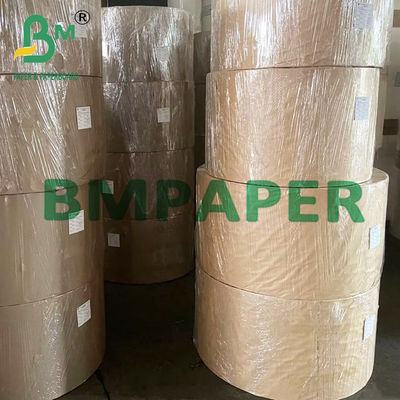 60GSM 120GSM Food Grade Virgin Pulp White Kraft Straw Paper For Disposable Straws