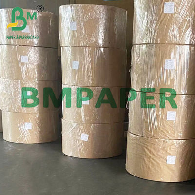 60GSM 120GSM Food Grade Virgin Pulp White Kraft Straw Paper For Disposable Straws