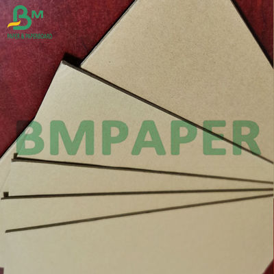 1mm Smooth Surface Unbleached Kraft Cardboard Brown Kraft Packaging Box Board