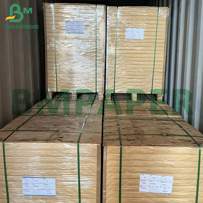 1mm Smooth Surface Unbleached Kraft Cardboard Brown Kraft Packaging Box Board